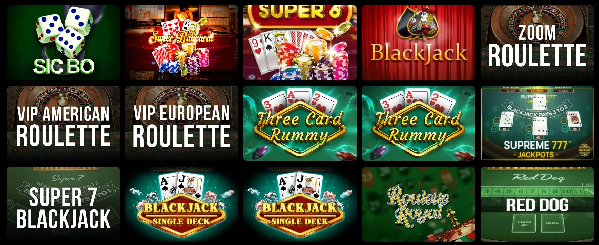 shelbywin casino table games